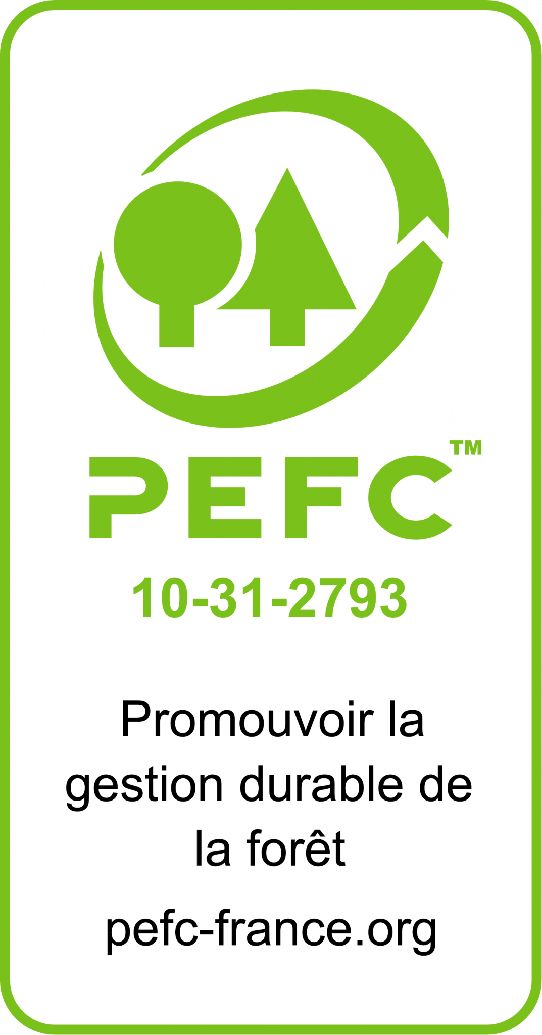 Certification PEFC - qualité Actualités menuiserie